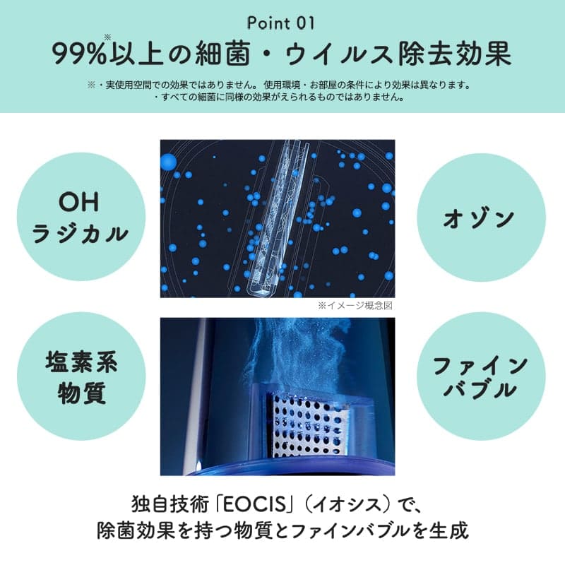 水道水だけでつくれる高機能除菌スプレー e-3X（イースリーエックス）